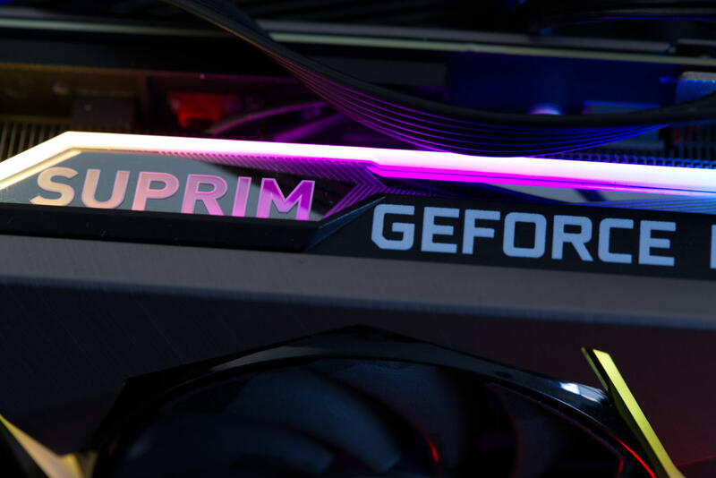 MSI GeForce RTX 3080 Suprim X 12G aRGB Beleuchtung MSI GeForce RTX 3080 Suprim X 12G aRGB Beleuchtung