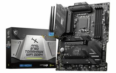 MSI MAG Tomahawk B760 mit Intel B760 Chipsatz geleakt