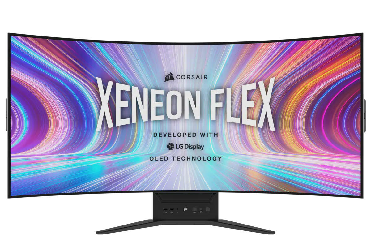 Corsair Xeneon Flex 45   Bild © CORSAIR