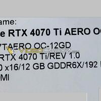GeForce RTX 4070 Ti AERO 