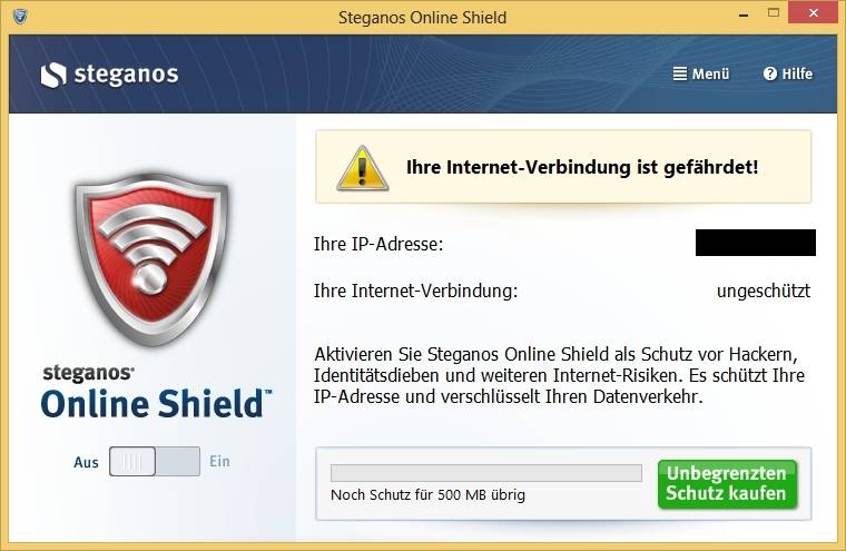 Steganos Online Shield 365 Steganos Online Shield 365