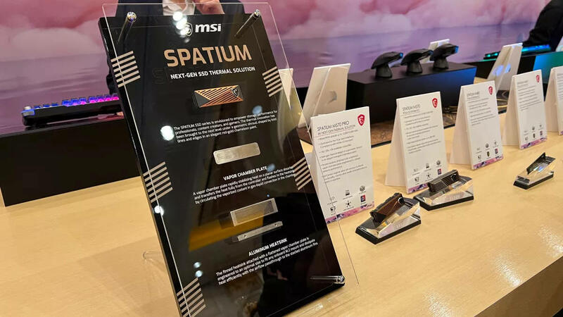 MSI Spatium M570 Pro PCIe Gen5 SSD MSI Spatium M570 Pro PCIe Gen5 SSD