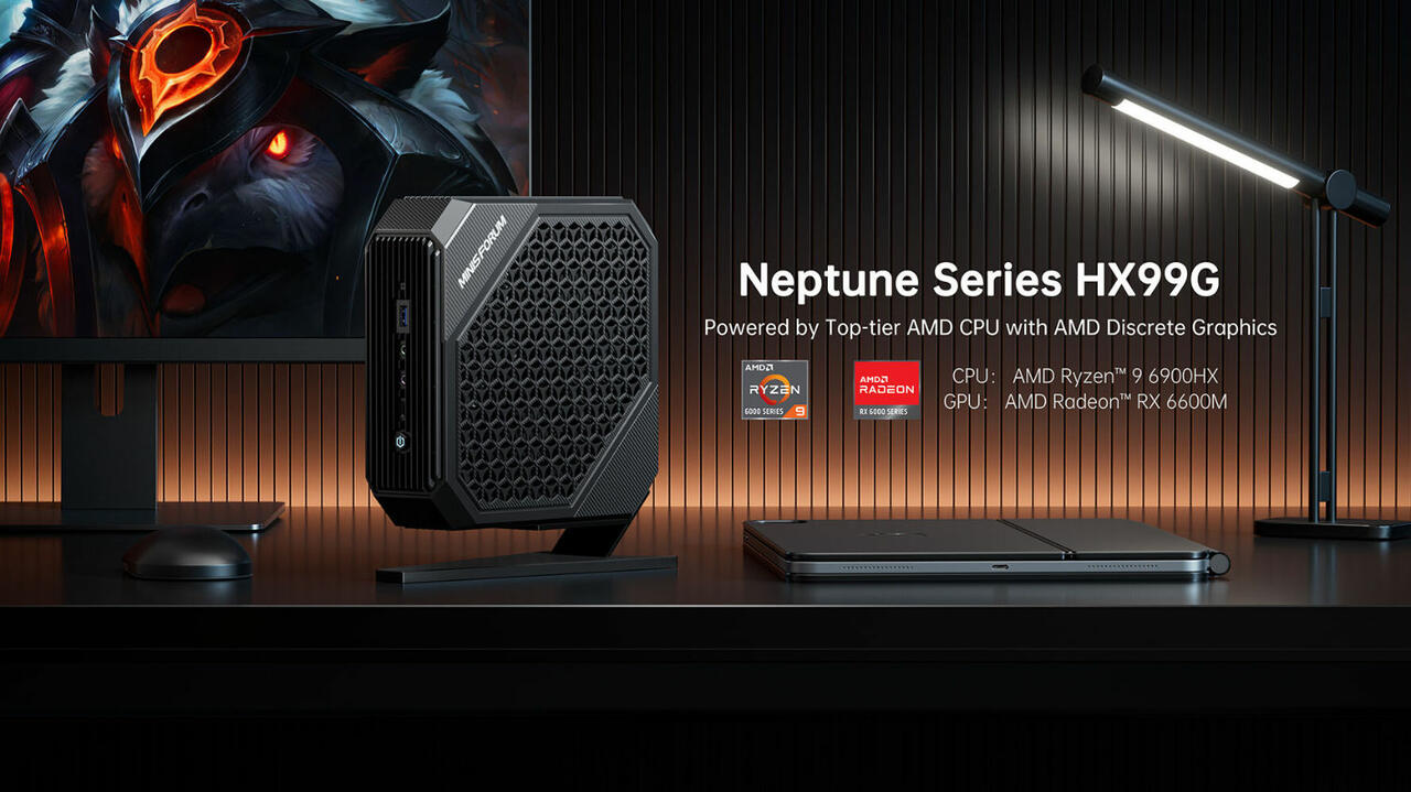 MinisForum Neptun HX99G   Bild © MinisForum