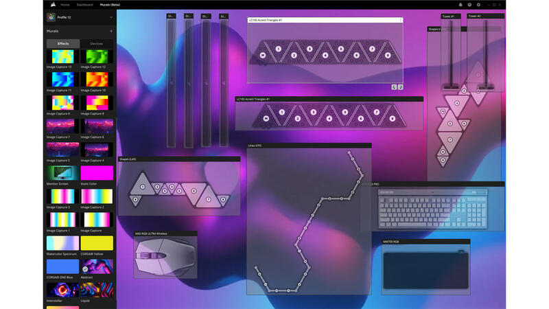 Corsair bringt mit iCUE Murals Lighting Corsair bringt mit iCUE Murals Lighting