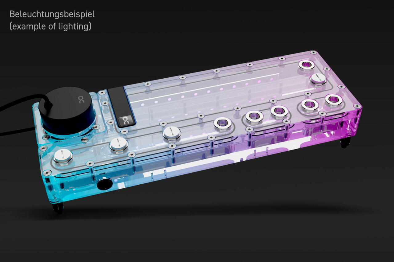 Alphacool Core Distro Plate und VPP Pumpen-Combo  Bild © Alphacool