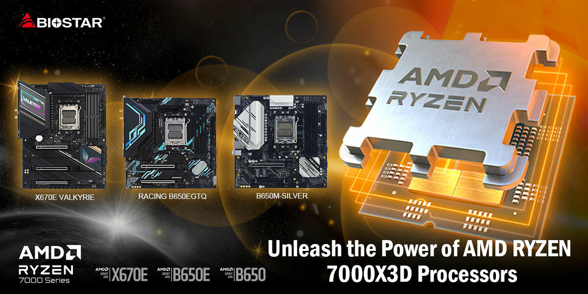 BIOSTAR Mainboard-Kompatibilität zu Ryzen 7000X3D CPU