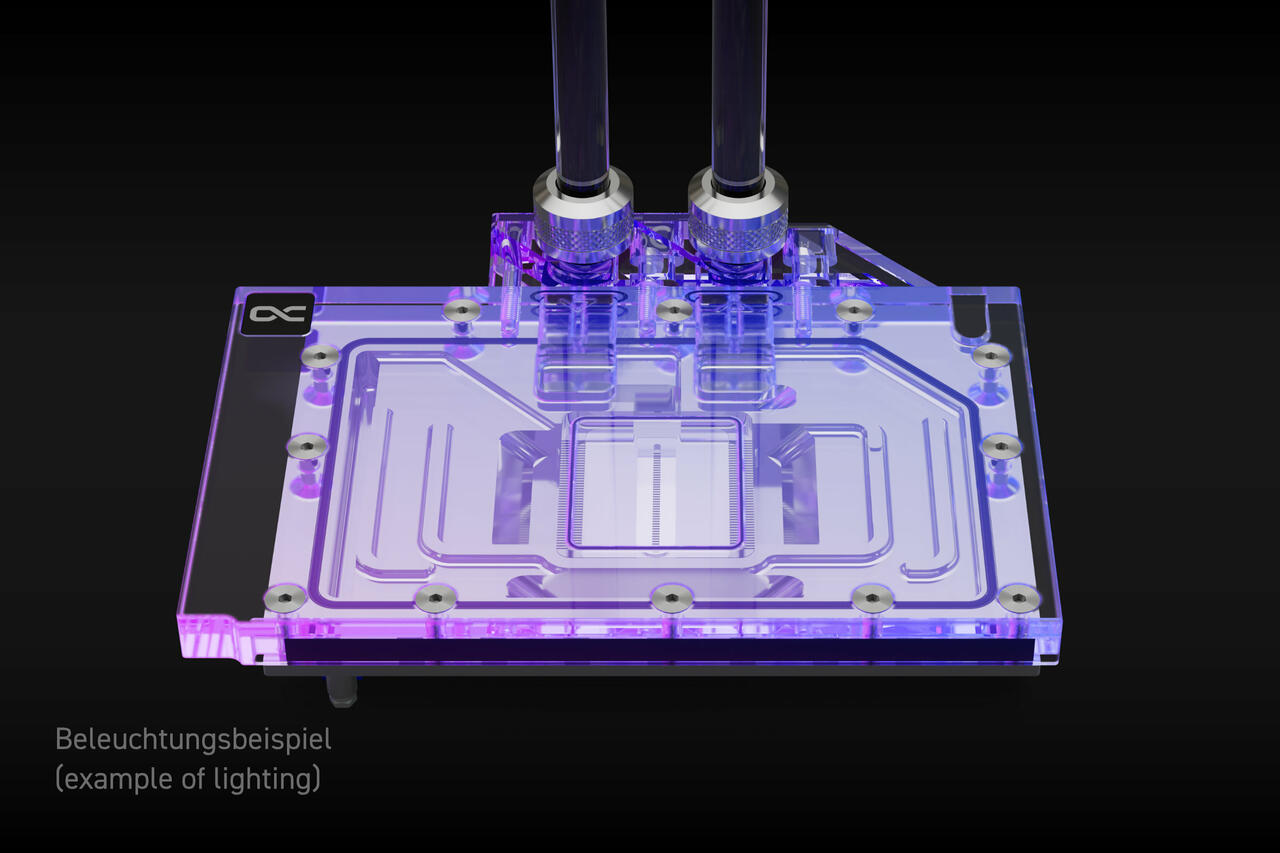Eisblock Aurora für GeForce RTX 4070 Ti und Radeon RX 7900 XTX  Bild © AlphaCool