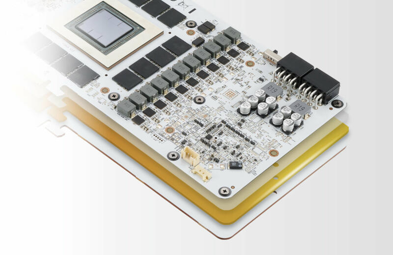 PowerColor Radeon RX 7900 XTX Hellhound PCB PowerColor Radeon RX 7900 XTX Hellhound PCB