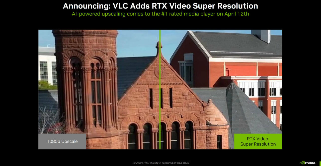 VLC bringt RTX Video Super Resolution für NVIDIA Grafikkarten