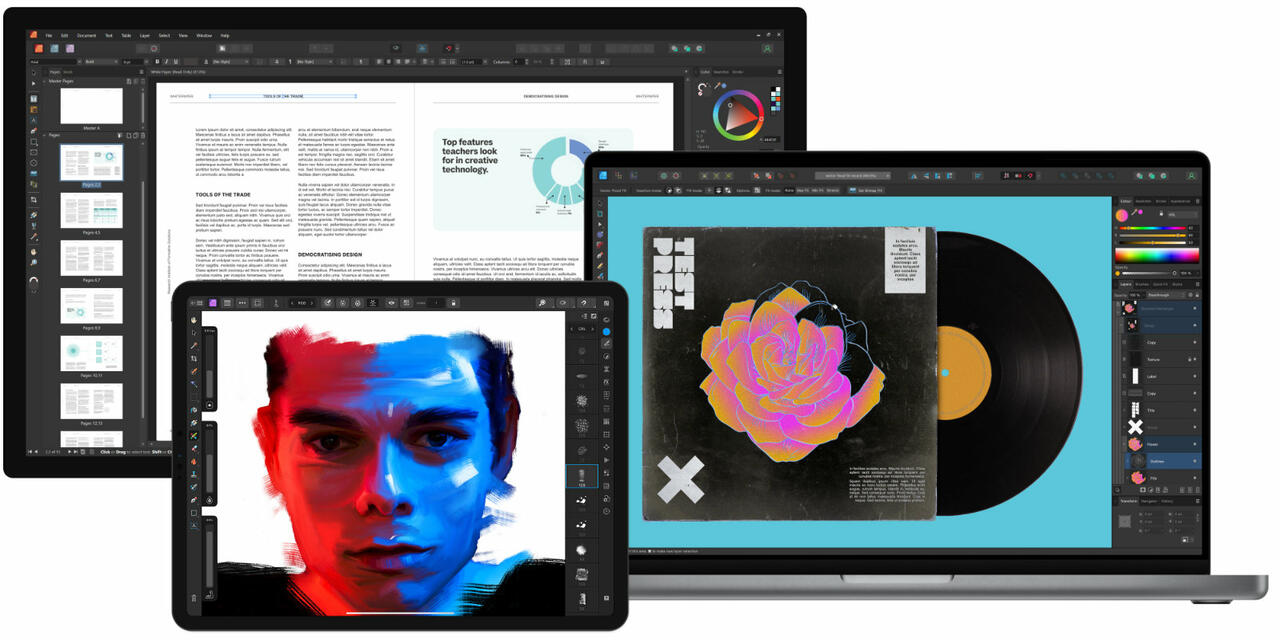 Affinity Photo und Designer bekommt großes Update