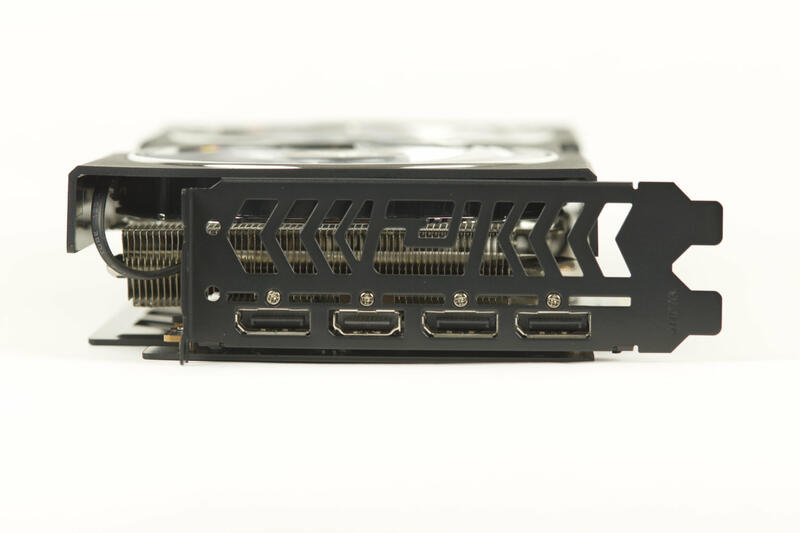 PowerColor Radeon RX 7600 Hellhound Ports PowerColor Radeon RX 7600 Hellhound Ports