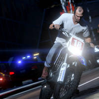 GTA V Motocross Motorrad