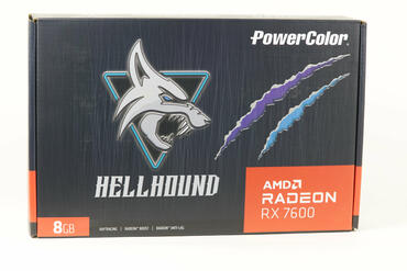PowerColor Radeon RX 7600 Hellhound Verpackung