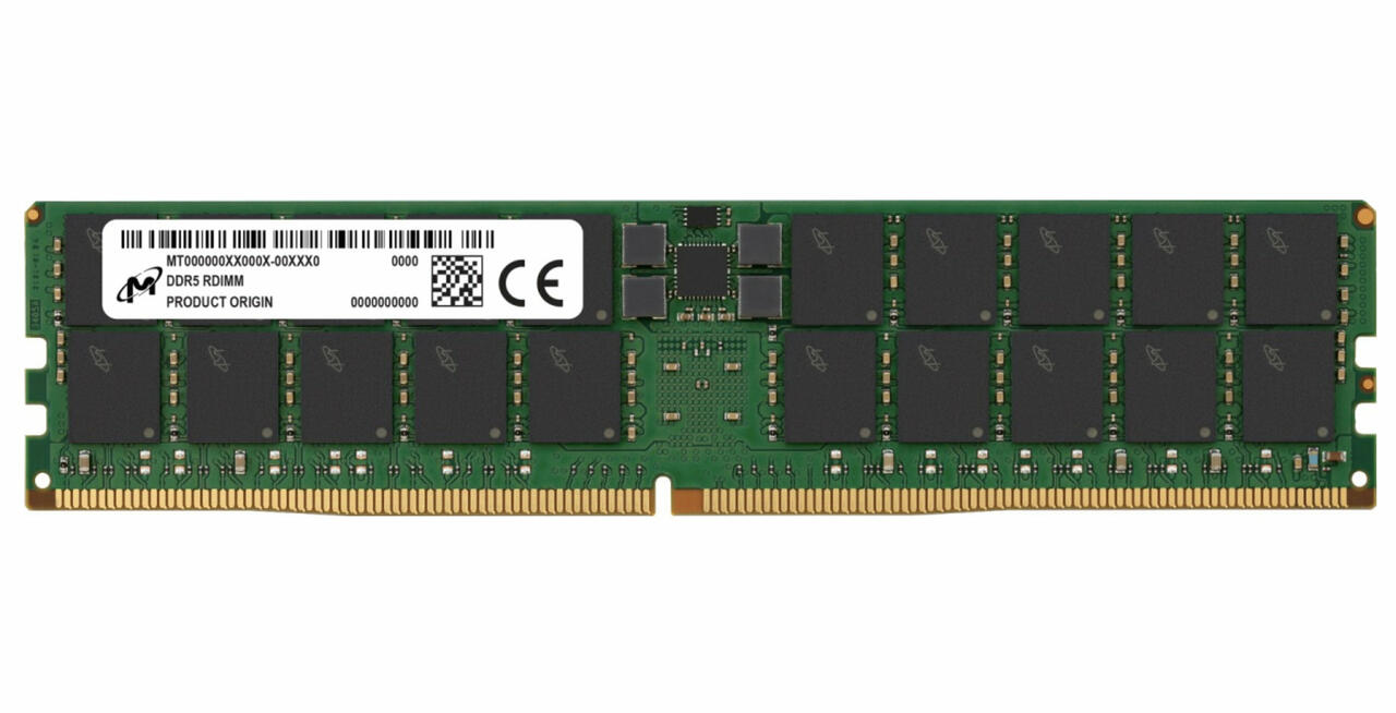 Micron 96 GB DDR5 RDIMM-Module