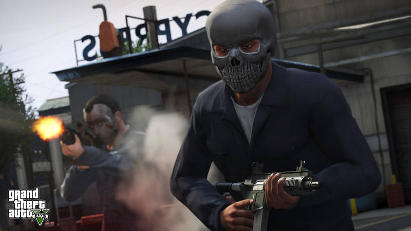 GTA V Skull Maske