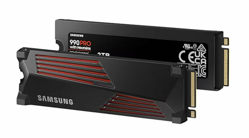 NVMe SSD 990 PRO Heatsink NVMe SSDs NVMe SSD 990 PRO Heatsink NVMe SSDs
