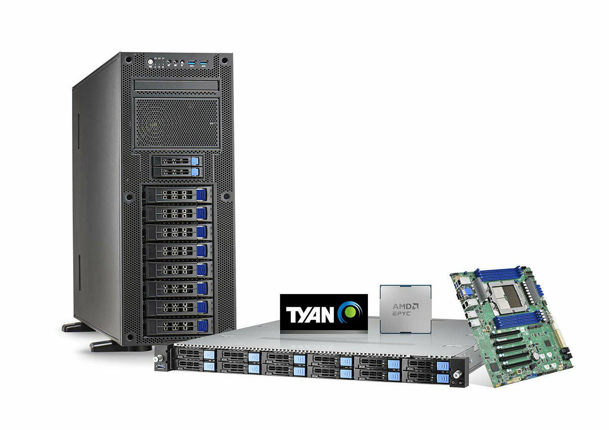 TYAN bringt Hochleistungs-Serverplattformen auf Basis der EPYC 9004-Serie  Bild © TYAN