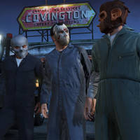 GTA V Charaktere mit Masken