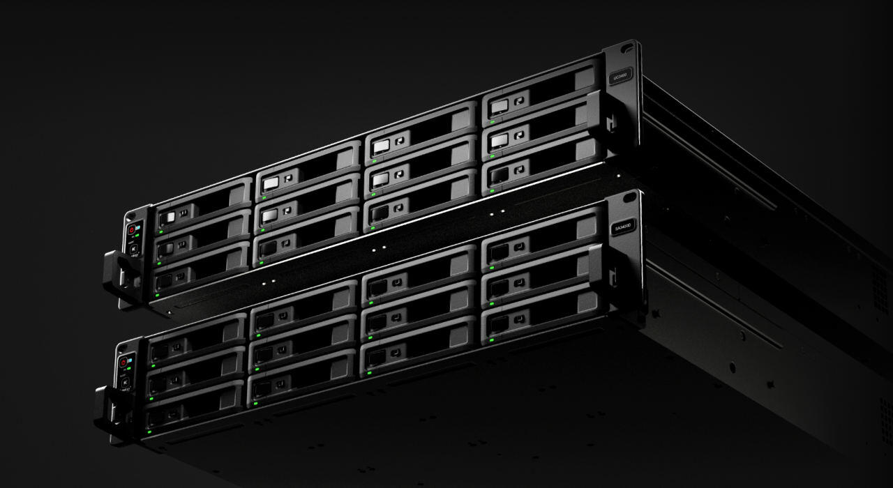 Synology UC3400 und SA3400D  Bild © Synology