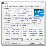 Intel Core i7-4770K CPU-Z
