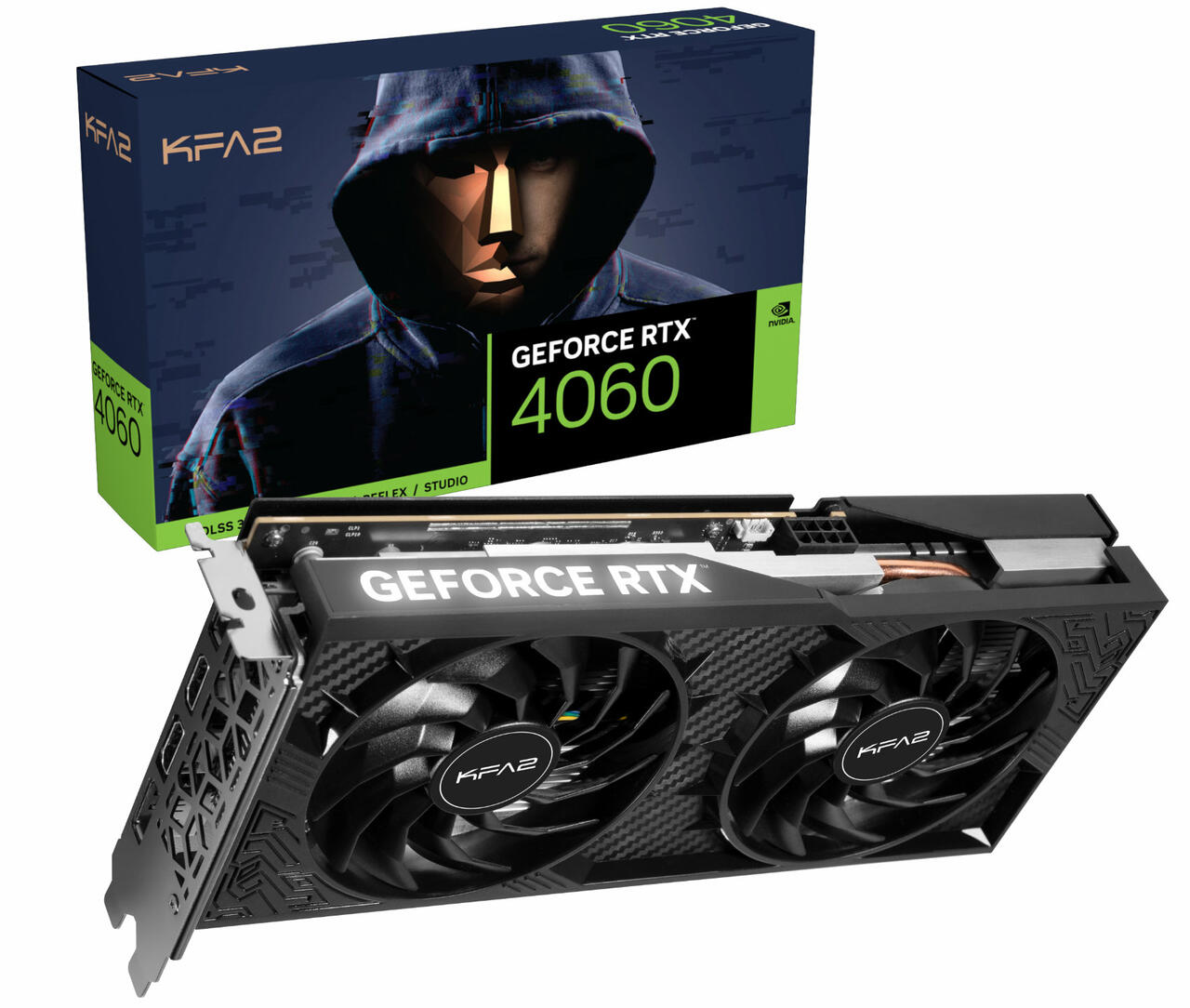 KFA2 GeForce RTX 4060 1-Click OC 2X  Bild © KFA2