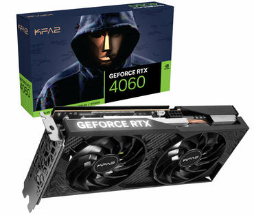 KFA2 GeForce RTX 4060 1-Click OC 2X Grafikkarte für 329€