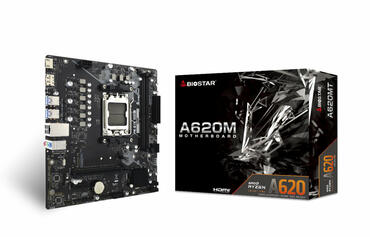 BIOSTAR A620MT AM5-Mainboard für Budget-Systeme