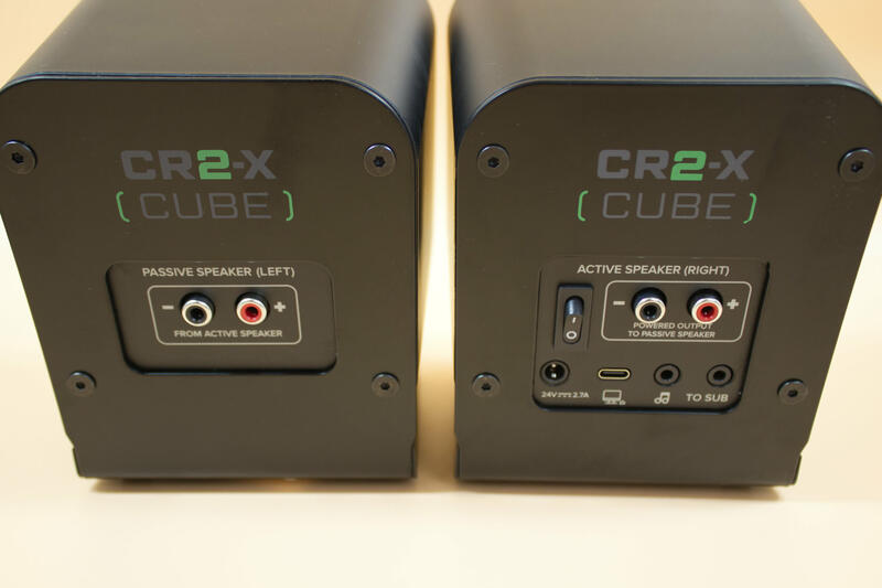 Mackie CR2-X Cube Anschlüsse Mackie CR2-X Cube Anschlüsse