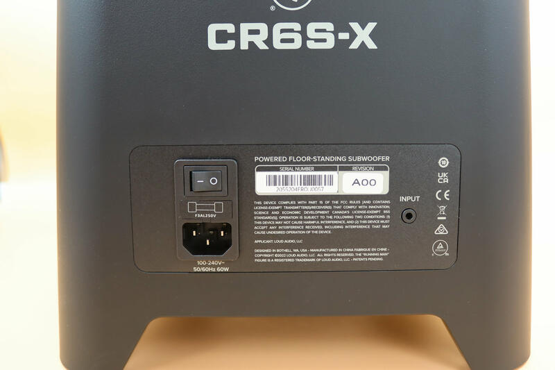 Mackie CR6S-X Anschlüsse Mackie CR6S-X Anschlüsse