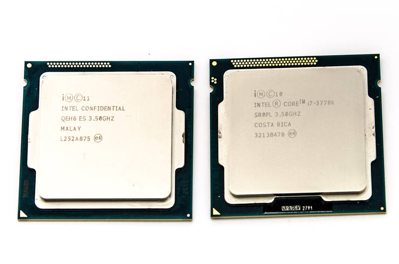 Intel Haswell (li) im Vergleich mit Ivy Bridge (re) Intel Haswell (li) im Vergleich mit Ivy Bridge (re)