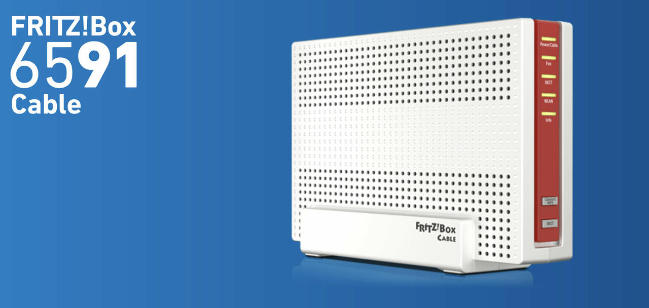 Fritz!OS 7.56 für Fritz!Box 6591 Cable und 6660 Cable werden an Vodafone-Kunden verteilt  Bild © AVM