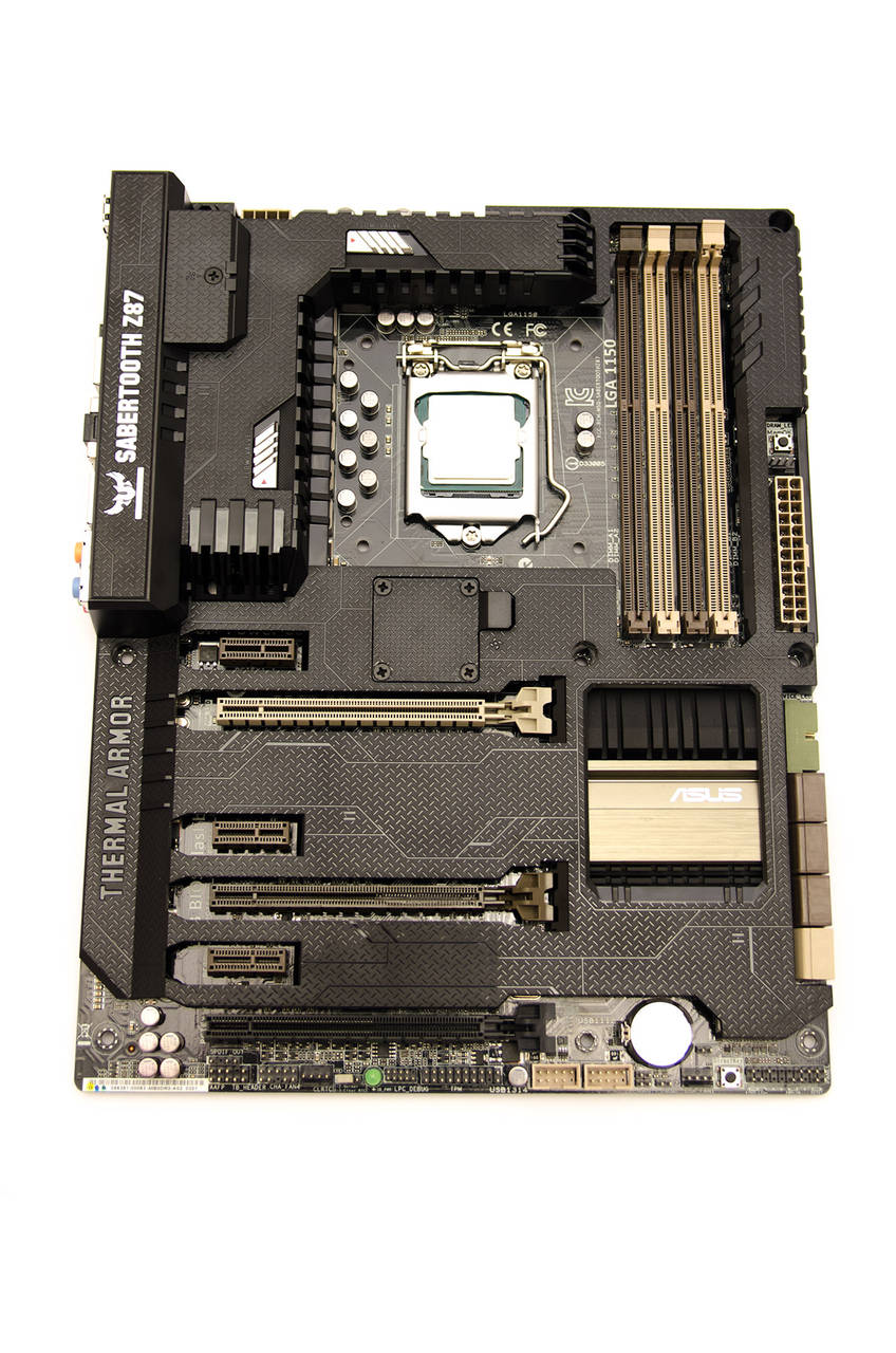 ASUS Sabertooth Z87 Mainboard für Sockel 1150