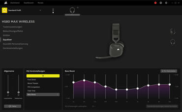 Corsair HS80 MAX Software