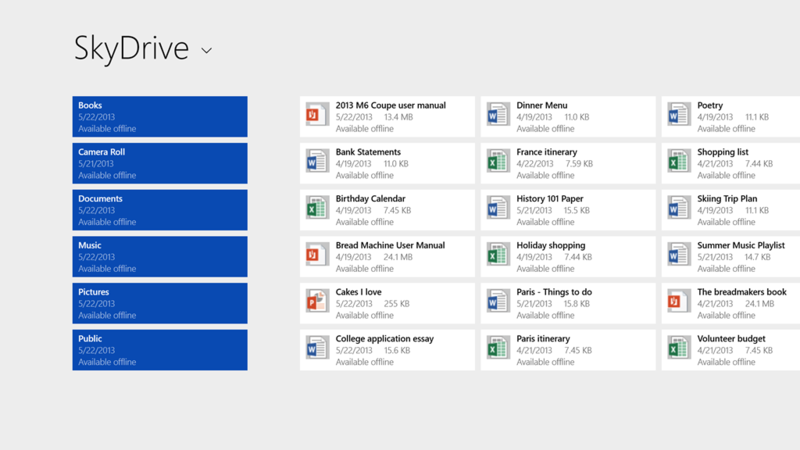 Microsoft Windows 8.1 Features Microsoft Windows 8.1 Features