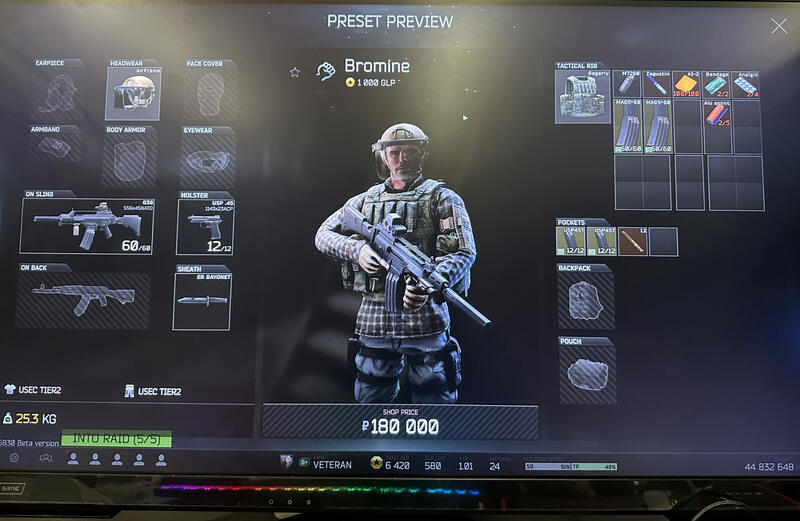 Escape from Tarkov Arena Loadout Escape from Tarkov Arena Loadout