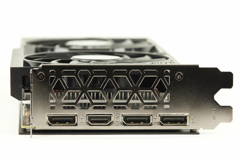 KFA2 GeForce RTX 4060 1-ClickOC Anschlüsse KFA2 GeForce RTX 4060 1-ClickOC Anschlüsse