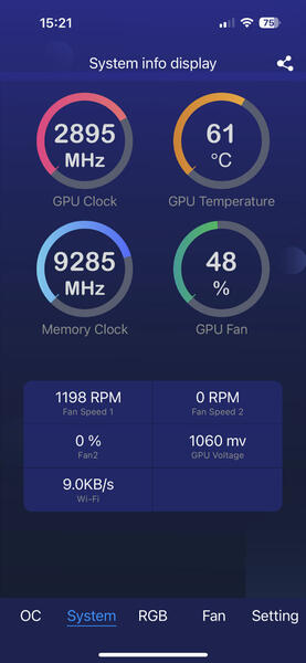 KFA2 GeForce RTX 4060 App - Status KFA2 GeForce RTX 4060 App - Status