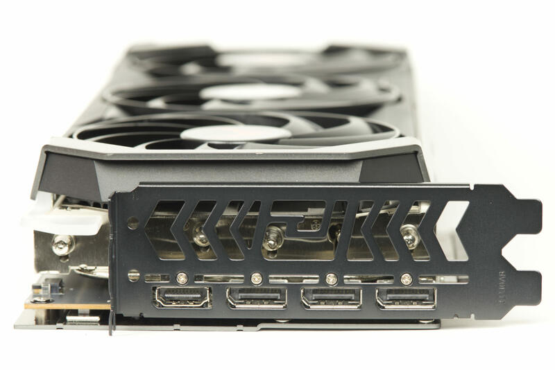 PowerColor Radeon RX 7800 XT RedDevil Anschlüsse PowerColor Radeon RX 7800 XT RedDevil Anschlüsse
