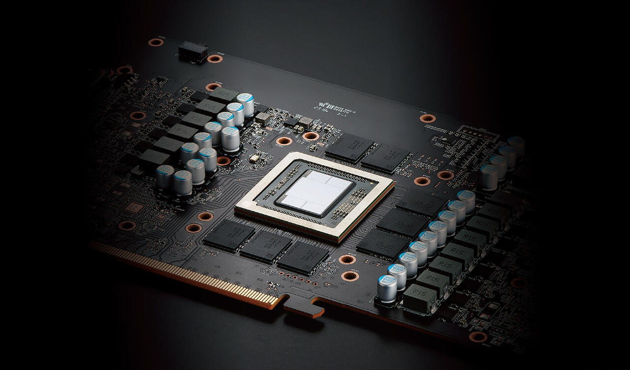 PowerColor Radeon RX 7800 XT RedDevil PCB  Bild © PCMasters.de