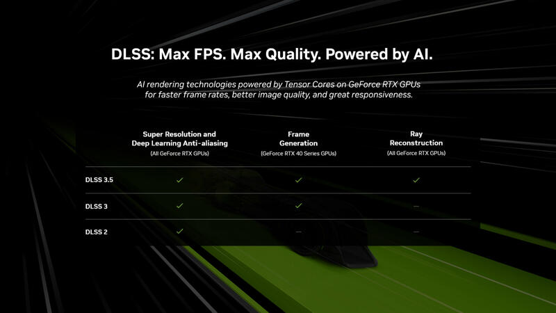 Nvidia DLSS 3.5 gpu-support Nvidia DLSS 3.5 gpu-support