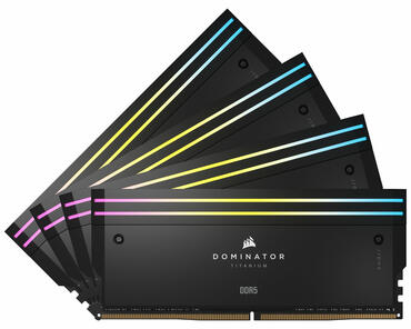 DOMINATOR TITANIUM DDR5-RAM mit bis zu 8.000 MT/s und 192 GB Kits