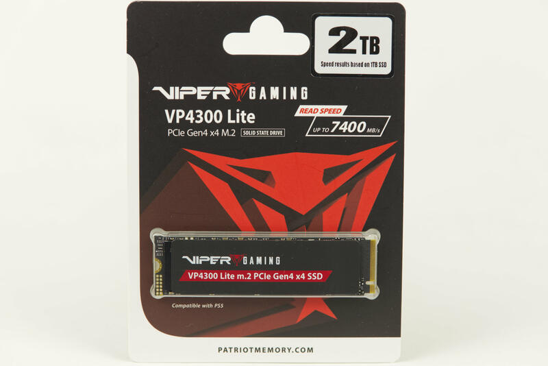 Patriot Viper VP4300 Lite Verpackung Patriot Viper VP4300 Lite Verpackung