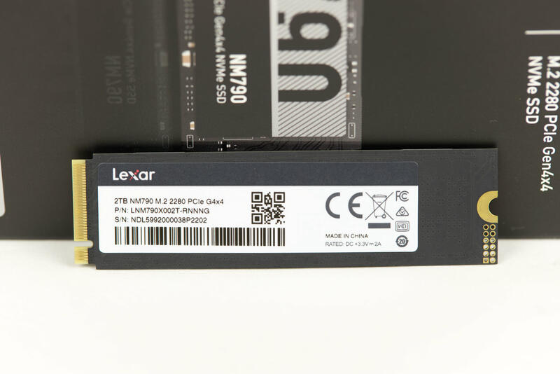 Lexar NM790 Rückseite