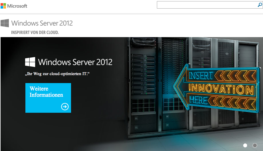 Microsoft Windows Server 2012 R2  Bild © Microsoft