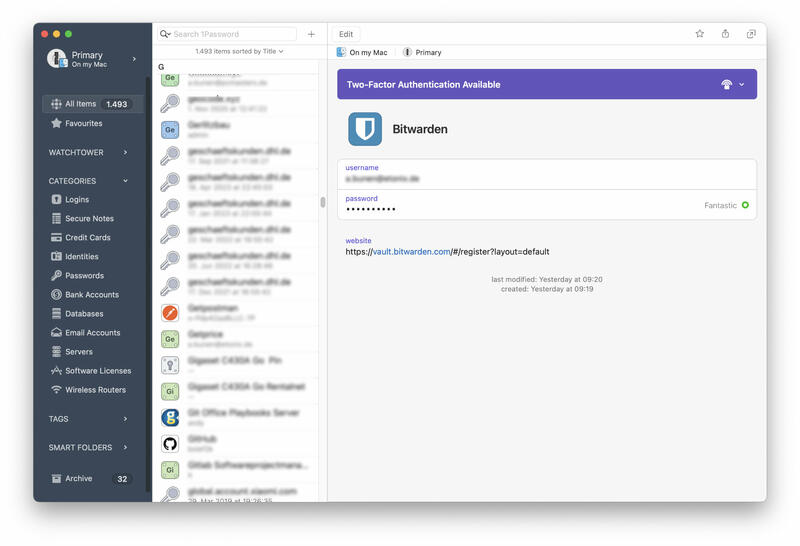 1Password 1Password