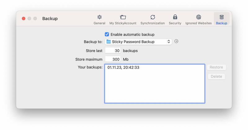 Sticky Password Sticky Password