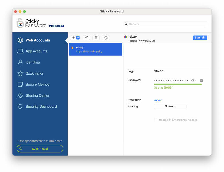 Sticky Password Sticky Password