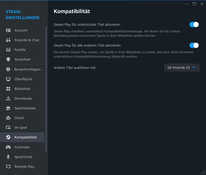 Steam-Settings Steam-Settings