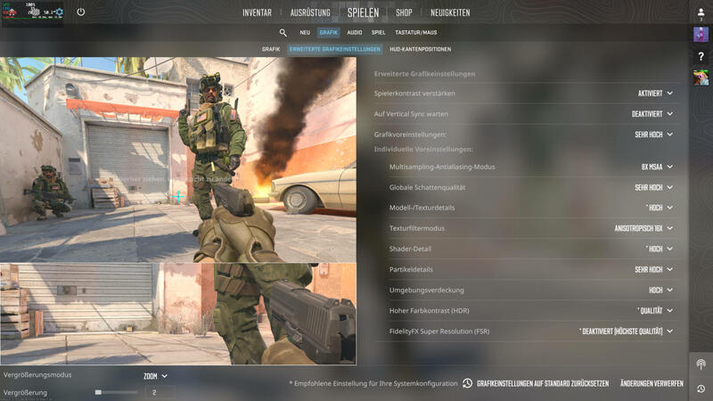 Counter Strike - 4k - Settings Counter Strike - 4k - Settings