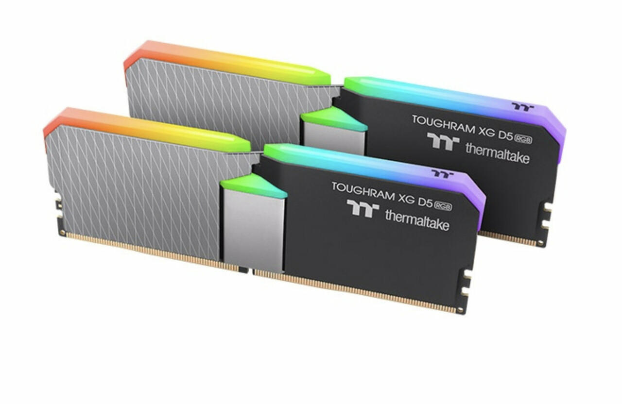TOUGHRAM XG RGB D5 DDR5-Kits mit 7.600 und 8.000 MT/s   Bild © Thermaltake